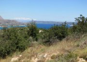 Plaka bei Chania Kreta, Plaka Chania: Hügelgrundstück mit Panormablick zu verkaufen Grundstück kaufen